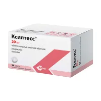 Изображение товара Ксилтесс таблетки покрыт. п/о 20мг, №98