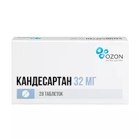 Изображение товара Кандесартан Озон таблетки 32мг, №28