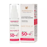 Изображение товара Novosvit Base tone up солнцезащитная база под макияж SPF50+, 50мл