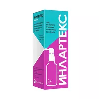 Изображение товара Инлартекс спрей д/местн. прим. 0,255мг/доза, 30мл 176 доз