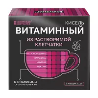 Изображение товара Сибирская клетчатка кисель витаминый 12г, №5
