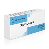Изображение товара Дибазол-УБФ таблетки 20мг, №30 Уралбиофарм