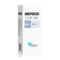 Изображение товара Амброксол раствор д/приема внутрь и ингаляций 7,5мг/мл, 100мл, Озон Фарм