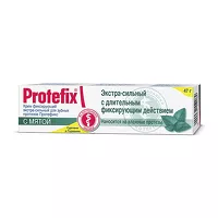 Изображение товара ProteFix крем для фиксации зубных протезов с мятой, 47г