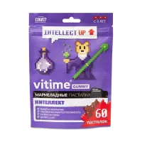 Изображение товара Vitime Gummy Интеллект мармеладные пастилки жевательные , №60