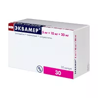 Изображение товара Эквамер капсулы 5мг+10мг+20мг, №30 Гедеон Рихтер