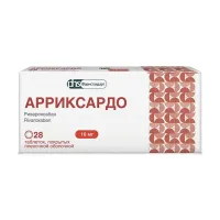 Изображение товара Арриксардо таблетки покрыт. п/о 10мг, №28