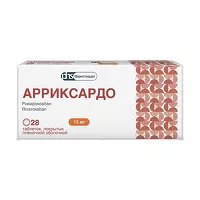 Изображение товара Арриксардо таблетки покрыт. п/о 15мг, №28