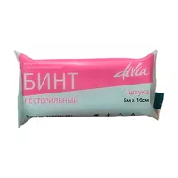 Изображение товара Divia бинт нестерильный нетканый 5м*10см, №1