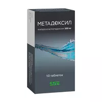 Изображение товара Метадоксил таблетки 500мг, №10