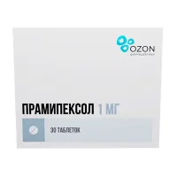 Изображение товара Прамипексол таблетки 1мг, №30