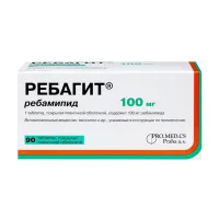 Изображение товара Ребагит таблетки покрыт. п/о 100мг, №90 Фармакор