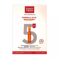 Изображение товара MartiDerm The Originals Formula N10 HD Color Touch сыворотка в ампулах SPF30, 2мл 5шт