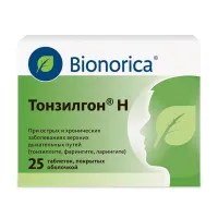 Изображение товара Тонзилгон Н таблетки п/о, №25