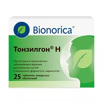 Изображение товара Тонзилгон Н таблетки п/о, №25