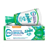 Изображение товара Sensodyne Proэмаль junior зубная паста для детей 6-14 лет со вкусом мятной жвачки, 50мл