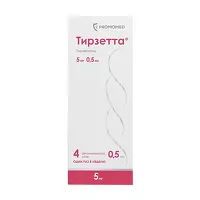 Изображение товара Тирзетта раствор д/п/к введ. 5мг, 0,5мл №4