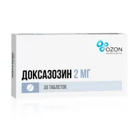 Изображение товара Доксазозин таблетки 2мг, №30 Озон Фарм