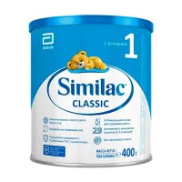 Similac Classic 1 молочная смесь (0-6мес), 400г