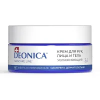 Изображение товара Deonica Увлажняющий крем для рук, лица и тела 3в1, 200мл