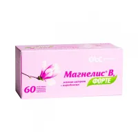 Изображение товара Магнелис В6 форте таблетки покрыт. п/о 100мг+10мг, №60