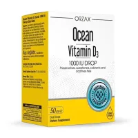 Изображение товара Orzax Ocean Витамин Д3 капли д/приема внутрь масляные 1000 МЕ, 50мл