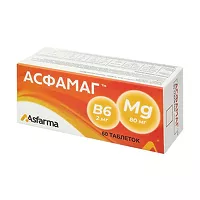 Изображение товара Асфамаг таблетки, №60