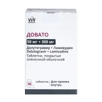 Изображение товара Довато таблетки покрыт. п/о 50мг+300мг, №30 Глаксо