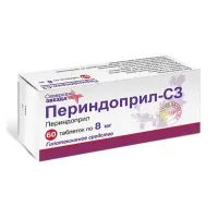 Изображение товара Периндоприл СЗ таблетки 8мг, №60
