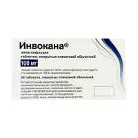 Изображение товара Инвокана таблетки покрыт. п/о 100мг, №30 Янссен