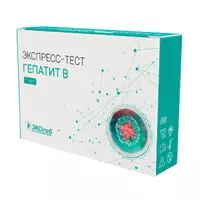 Изображение товара Эколаб экспресс-тест для диагностики вирусного гепатита В, №1