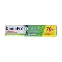 Изображение товара DentaFix крем для фиксации зубных протезов Мятный вкус, 70г