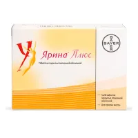 Изображение товара Ярина Плюс таблетки покрыт. п/о, №28*3