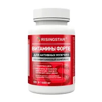 Изображение товара Risingstar Витамины форте комплекс для мужчин таблетки, №60