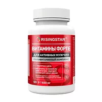 Изображение товара Risingstar Витамины форте комплекс для мужчин таблетки, №60