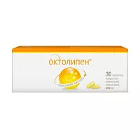 Изображение товара Октолипен таблетки покрыт. п/о 600мг, №30 Фармстандарт