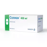 Изображение товара Солиан таблетки покрыт. п/о 400мг, №30