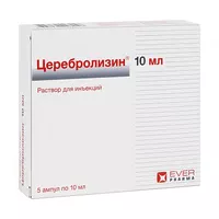 Изображение товара Церебролизин раствор д/инъекций, 10мл №5 Сотекс