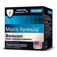 Изображение товара Man's formula Больше чем поливитамины капсулы, №60 Келкер Фарма