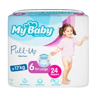 Изображение товара Mybaby Baby Pants XX Large подгузники-трусики размер 6-XXL(17+ кг), 24шт