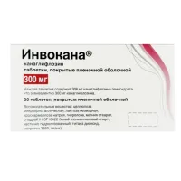 Изображение товара Инвокана таблетки покрыт. п/о 300мг, №30 Янссен-Силаг