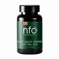 Изображение товара NFO Свит Бьюти витамины с фолиевой кислотой капсулы, №120
