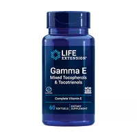 Изображение товара Life Extension Гамма E смешанные токоферолы и токотриенолы капсулы мягкие, №60