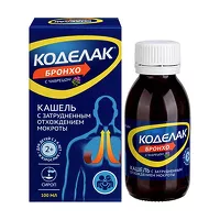 Изображение товара Коделак Бронхо с чабрецом сироп, 100мл Фармстандарт