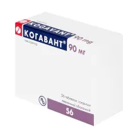 Изображение товара Когавант таблетки покрыт. п/о 90мг, №56 Гедеон Рихтер