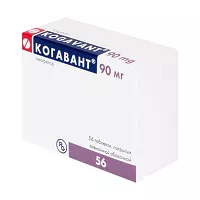 Изображение товара Когавант таблетки покрыт. п/о 90мг, №56 Гедеон Рихтер