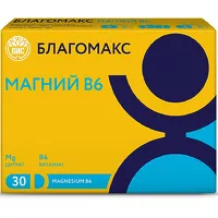 Изображение товара Благомакс Магний В6 капсулы, №30