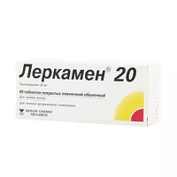 Изображение товара Леркамен 20 таблетки покрыт. п/о 20мг, №60
