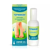 Изображение товара Термикон спрей д/наружн. прим. 1%, 30г Фармстандарт