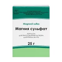 Изображение товара Магния сульфат порошок д/пригот. р-ра д/приема внутрь, 25г №3